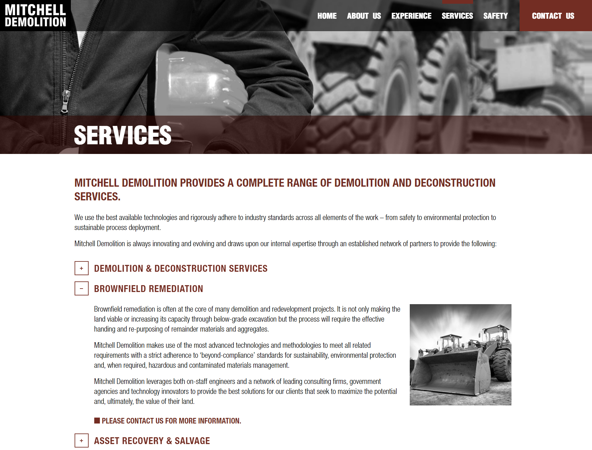Demolition & Deconstruction Services